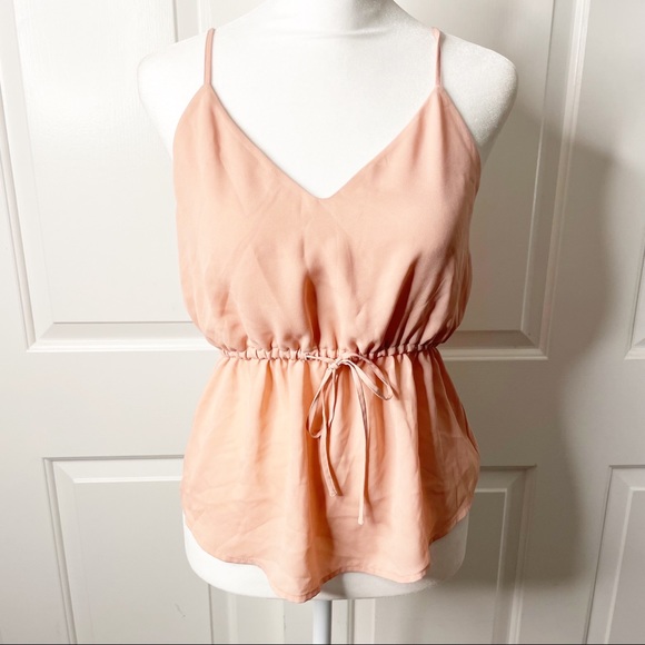 Aritzia Tops - Aritzia Babaton wrap-back cinched waist tank (XS)